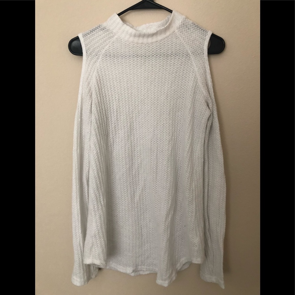 Off the shoulder sweater